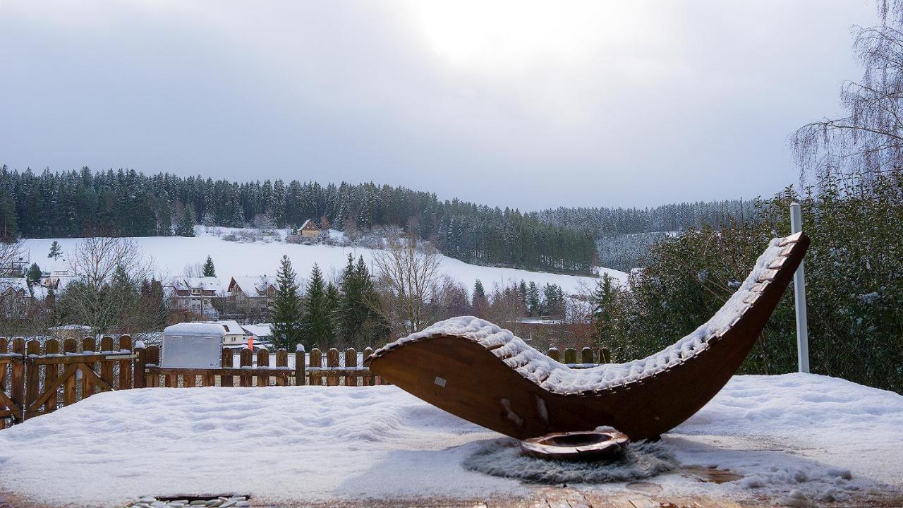 Entire House In Schwarzwald With Mountain View, Private Sauna, Gym, Garden And Terraces Unterkirnach Exteriör bild